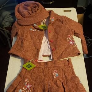 Baby girl Skirt Outfit